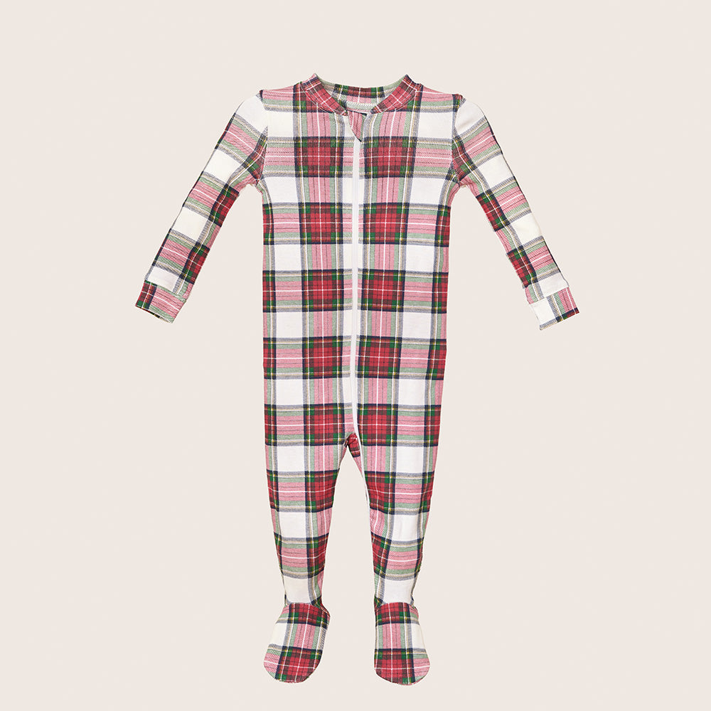rise little earthling Holiday Sleeper BUHSL00 - Dark Red / 12-18m — Diaper - Image 8