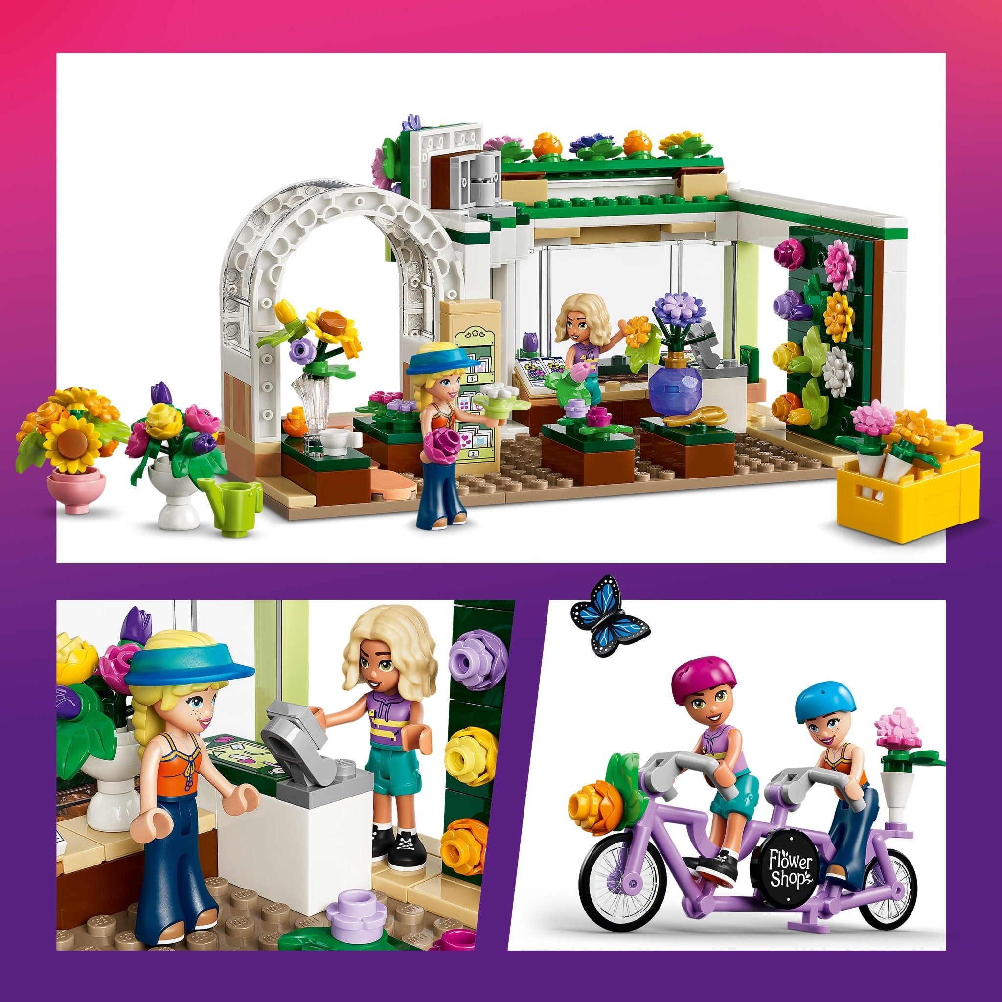 LEGO® Friends Creative Flower Shop Playset 42693 — Can - Image 2