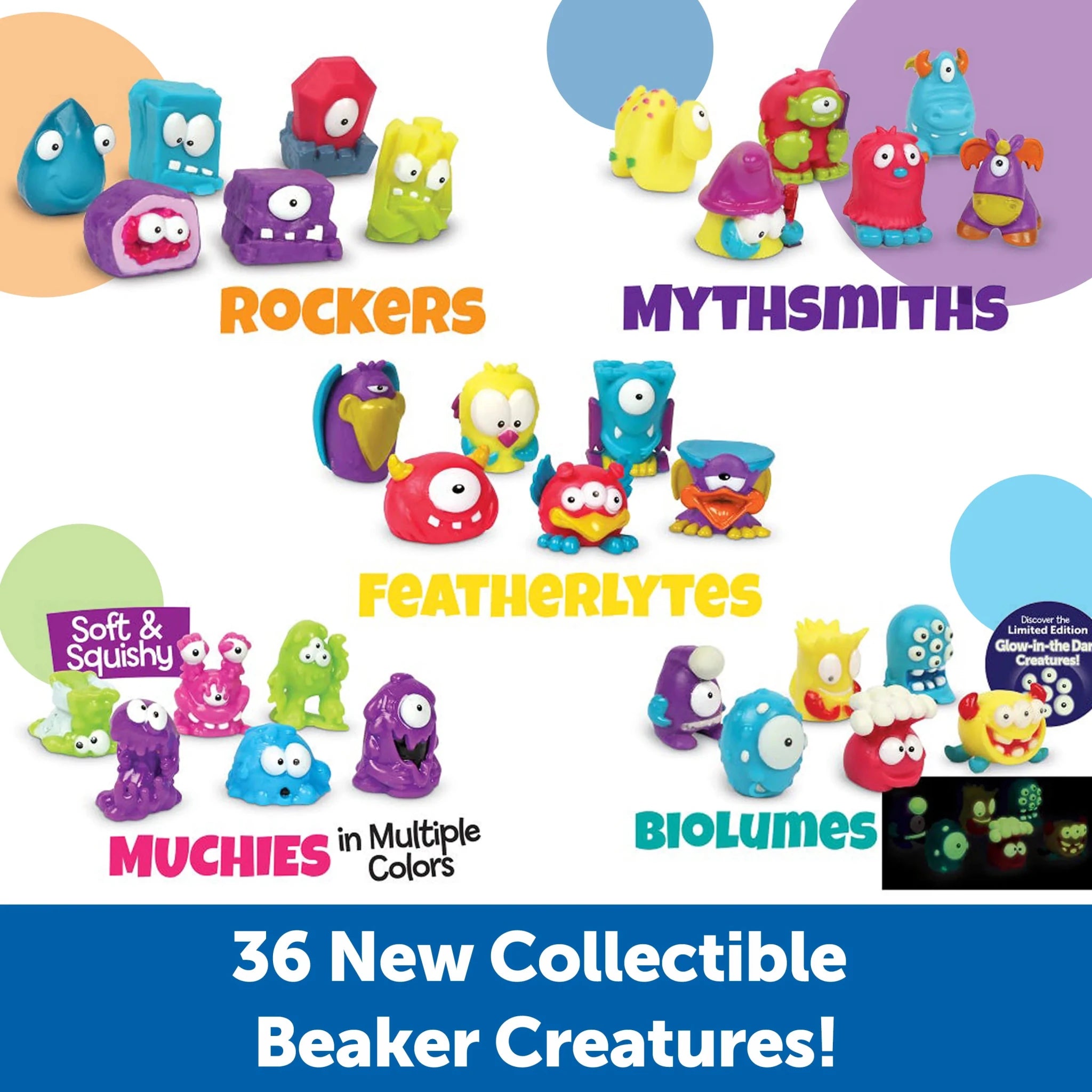 Learning Resources Beaker Creatures® 6-Pack Reactor Pods, Series 3 — Box - Image 6