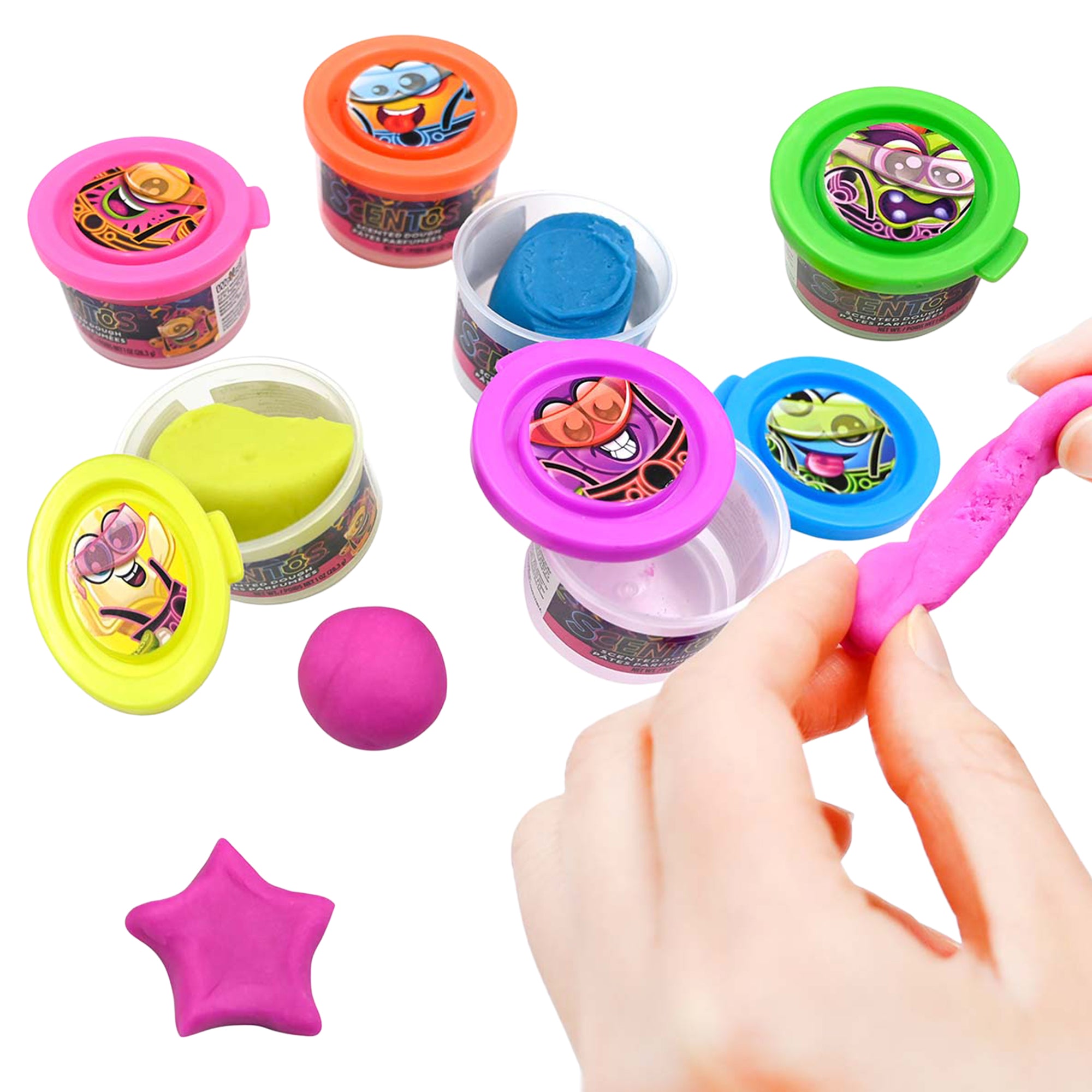 Scentos - Scented Neon Party Pack - Dough — Art - Image 8