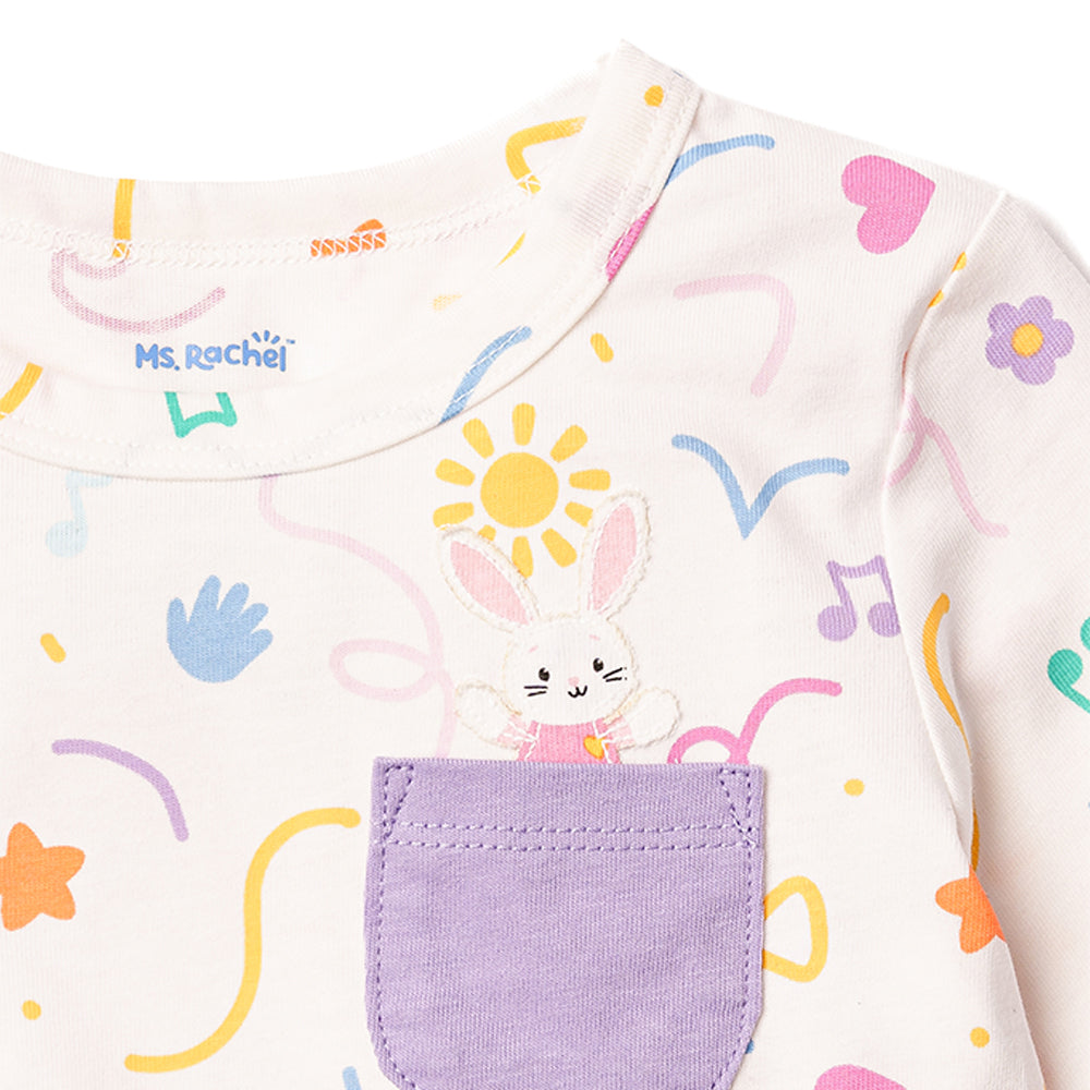 Ms.Rachel Long Sleeve Tees - Dark Blue / 2-3y — Shirt - Image 18
