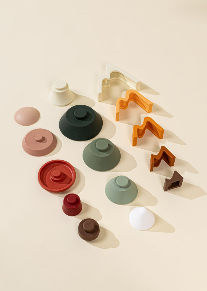 Coco Village Silicone Stackable Forest Set (16 pcs) - Image 13
