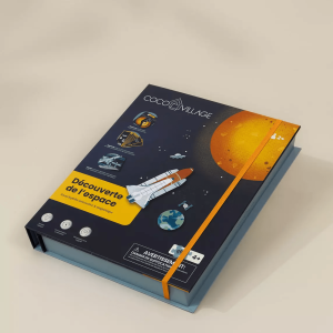 Coco Village Interactive & Magnetic Encyclopedia – Space Discovery (French Version) — Set