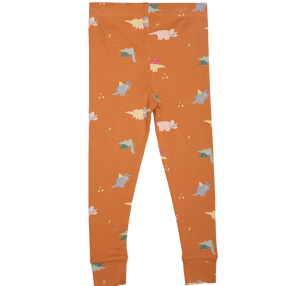 rise little earthling Long Sleeve 2 Piece Sleep Set TGFSL00 - Green Dino / 2y - Image 7