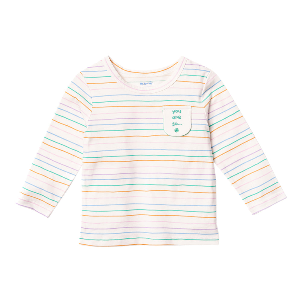 Ms.Rachel Long Sleeve Tees - Dark Blue / 2-3y — Shirt - Image 19