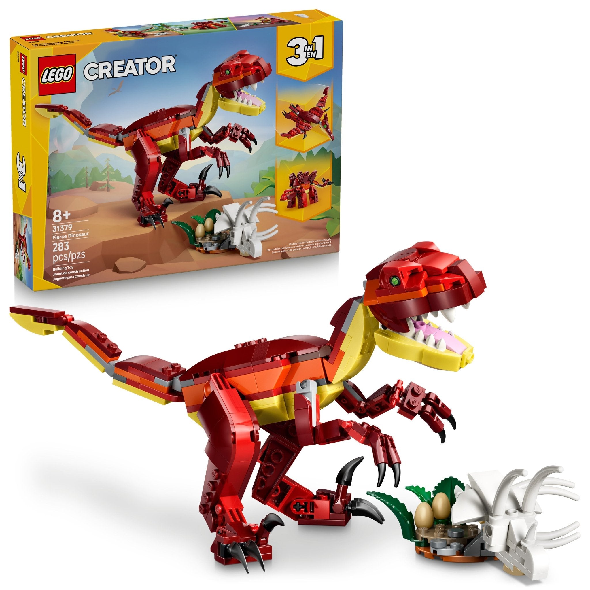 LEGO® Creator LEGO® 3 in 1 Fierce Dinosaur 31379 — Set