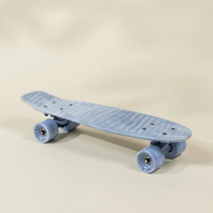 Coco Village Kids’ Pintail Cruiser Skateboard – Ocean Marble — Helmet