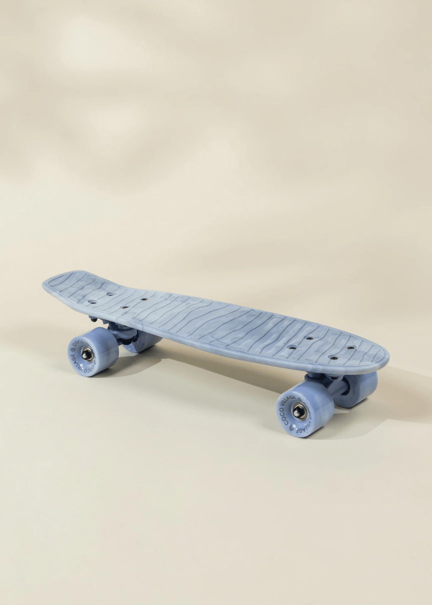 Coco Village Kids’ Pintail Cruiser Skateboard – Ocean Marble — Helmet