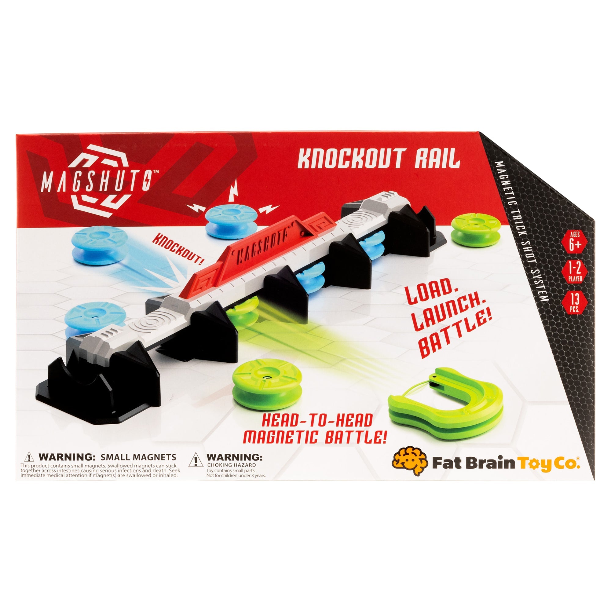 Fat Brain Magshuto Knockout Rail — Figure
