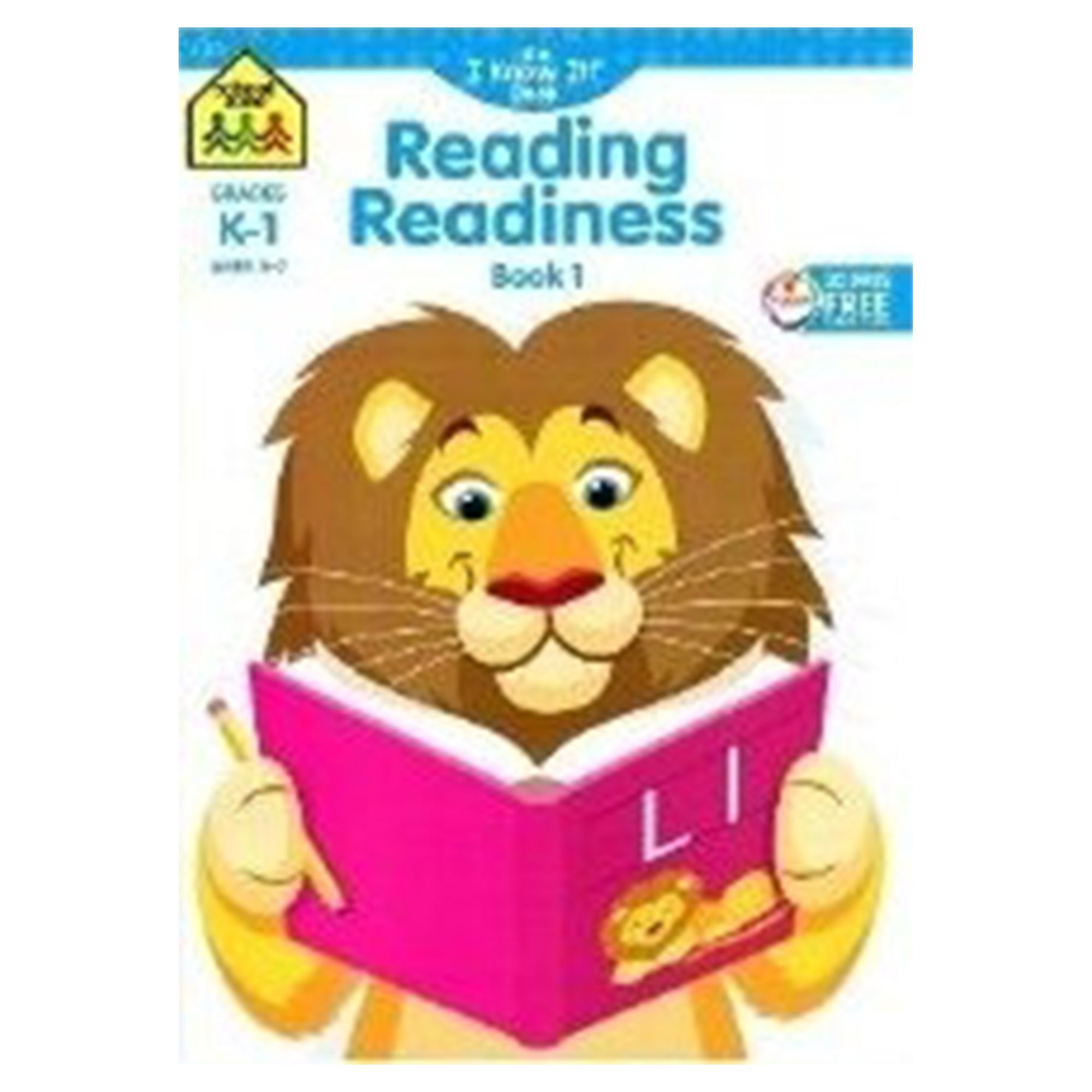 School Zone Kindergarten Workbook - Reading Readiness — Book — SKU SKU02071-000-9EC852