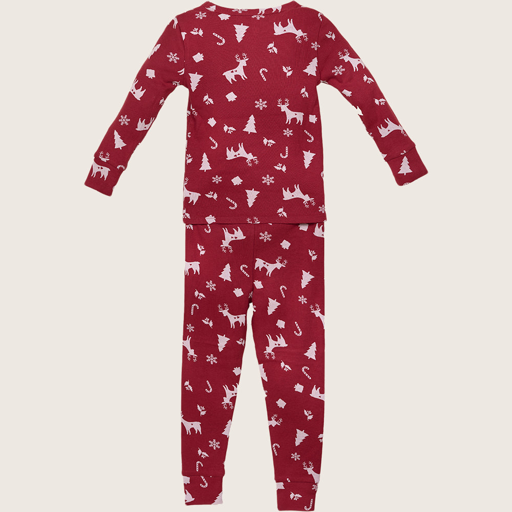 rise little earthling Holiday Sleep Set TGHSL00 - Grey Christmas Tree / 18-24m - Image 15
