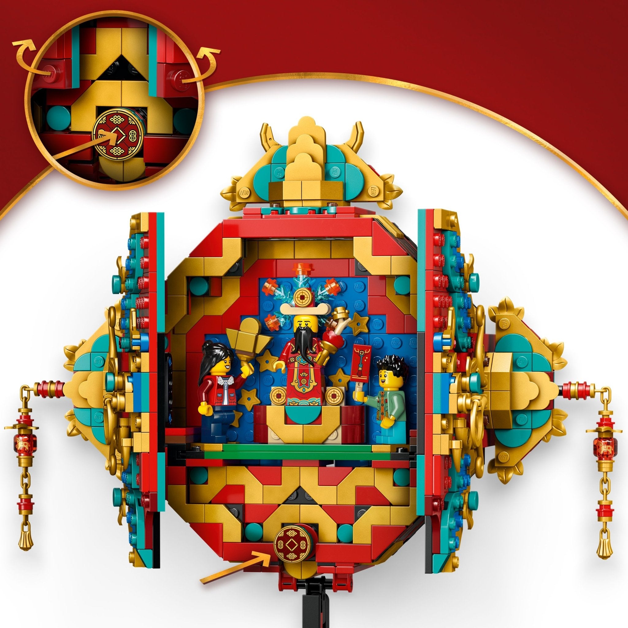 LEGO® Spring Festival Fortune Firecracker 80118 — Art - Image 4