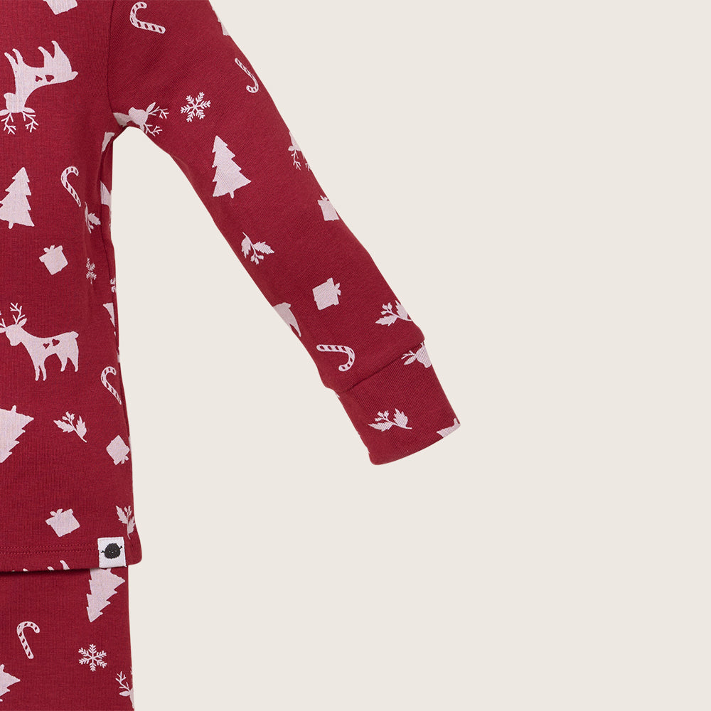 rise little earthling Holiday Sleep Set TGHSL00 - Grey Christmas Tree / 18-24m - Image 14