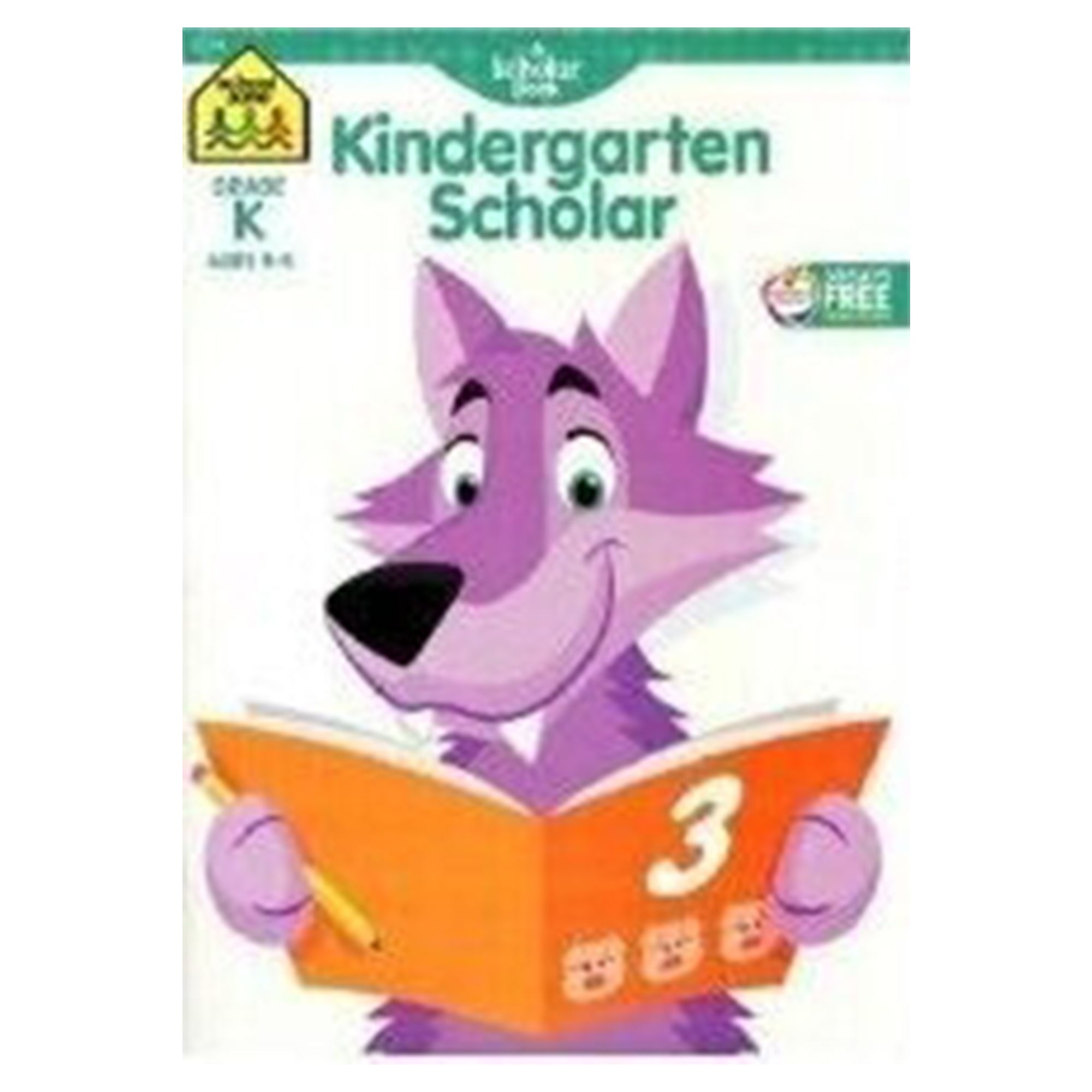 School Zone Kindergarten Workbook - Kindergarten Scholar — Book