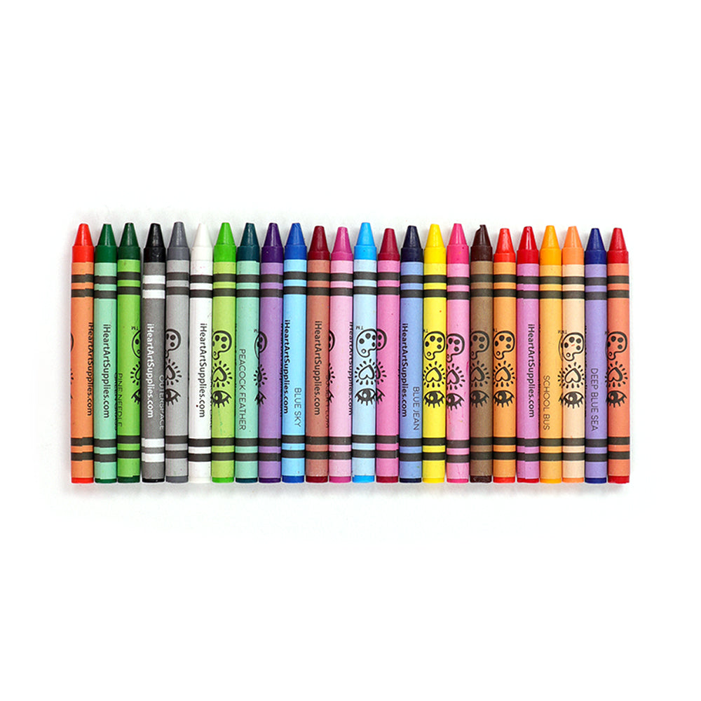 Bright Stripes iHeartArt 24 Bright Crayons — Art - Image 6