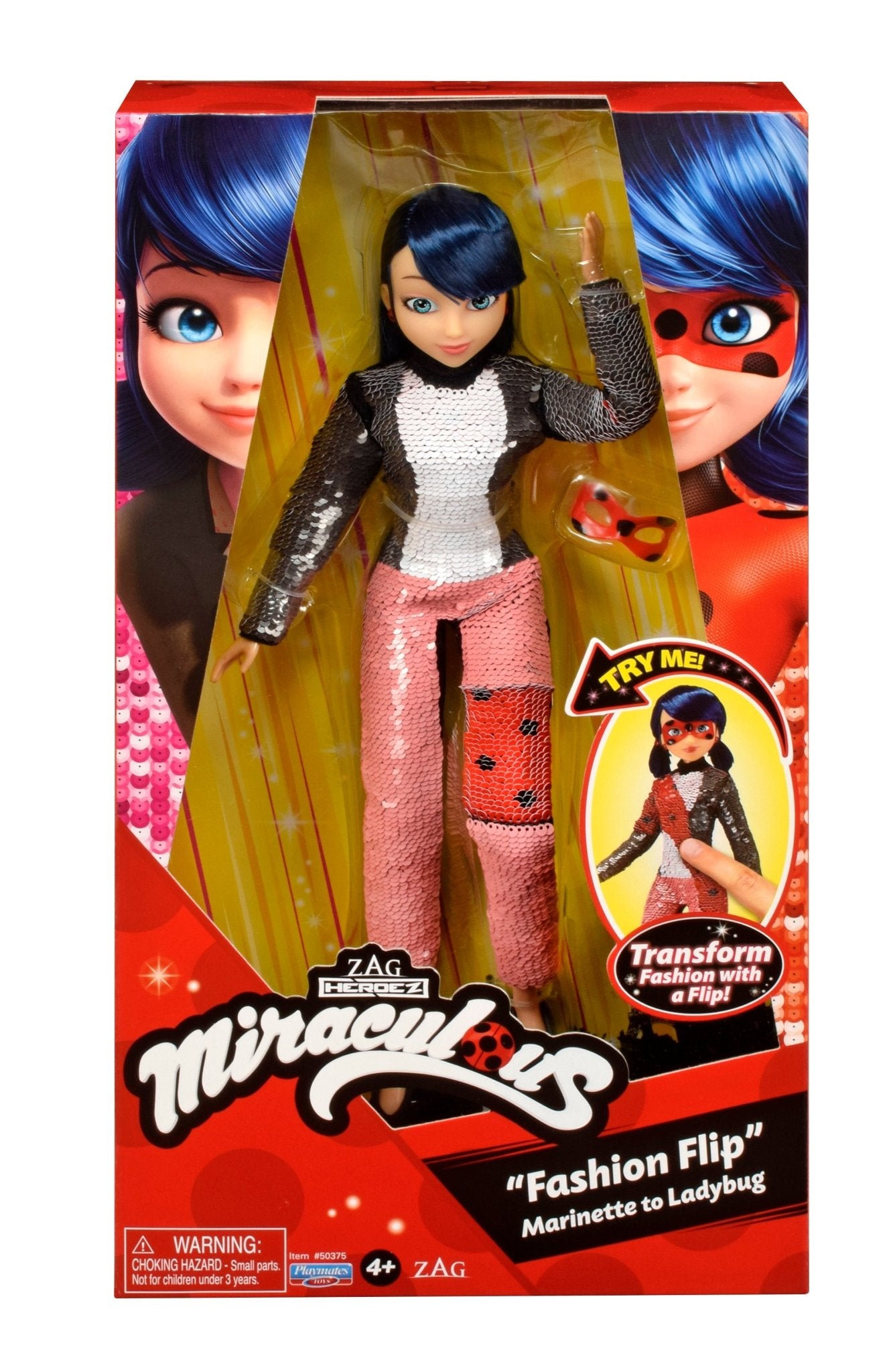 Miraculous Fashion Flip Marinette/Ladybug (Eng) — Doll