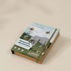 Coco Village Interactive & Magnetic Encyclopedia – Animal Discovery (French Version) — Set