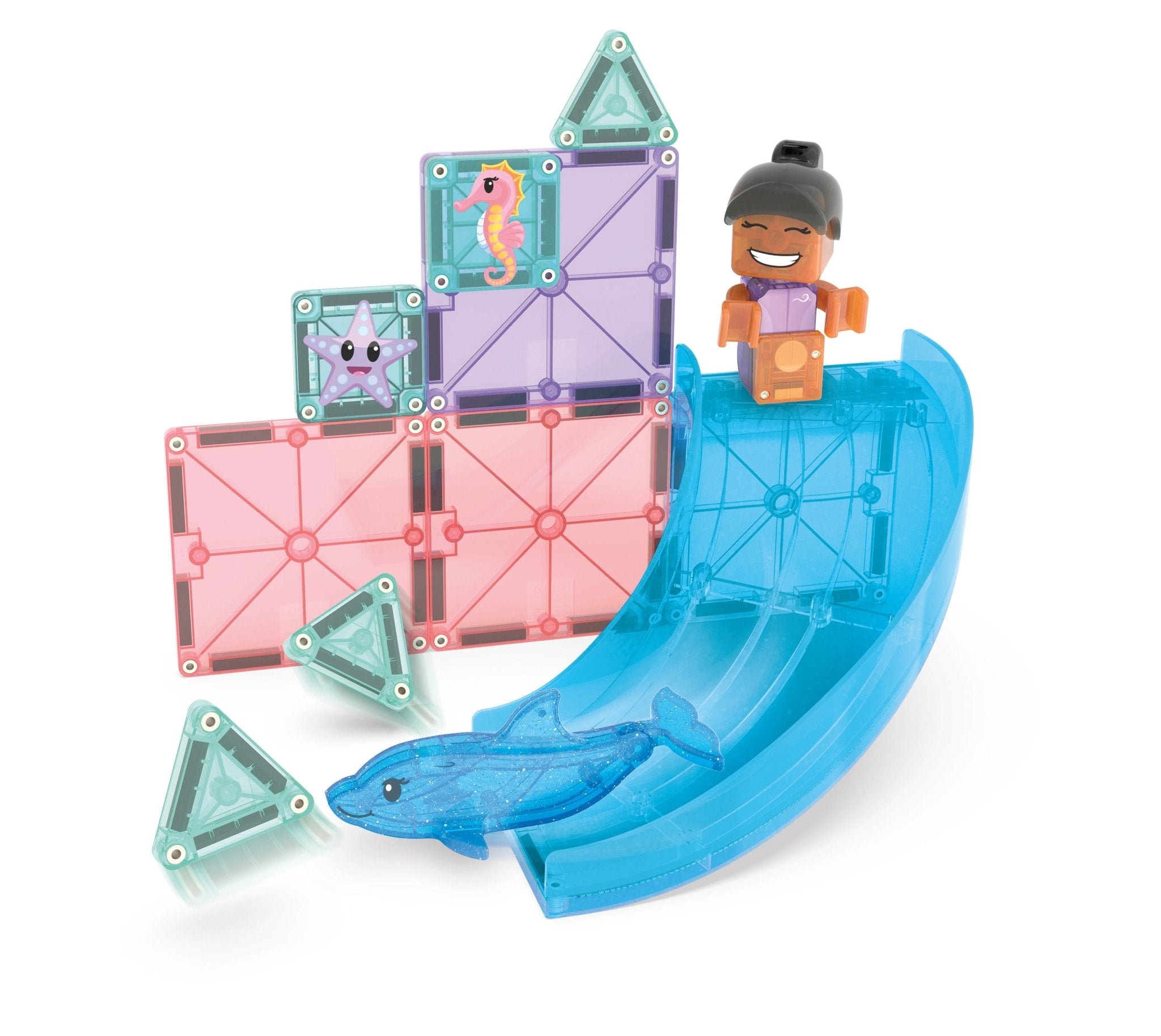 The Original MAGNA-TILES® Dolphin Bay 13-Piece — Set - Image 3