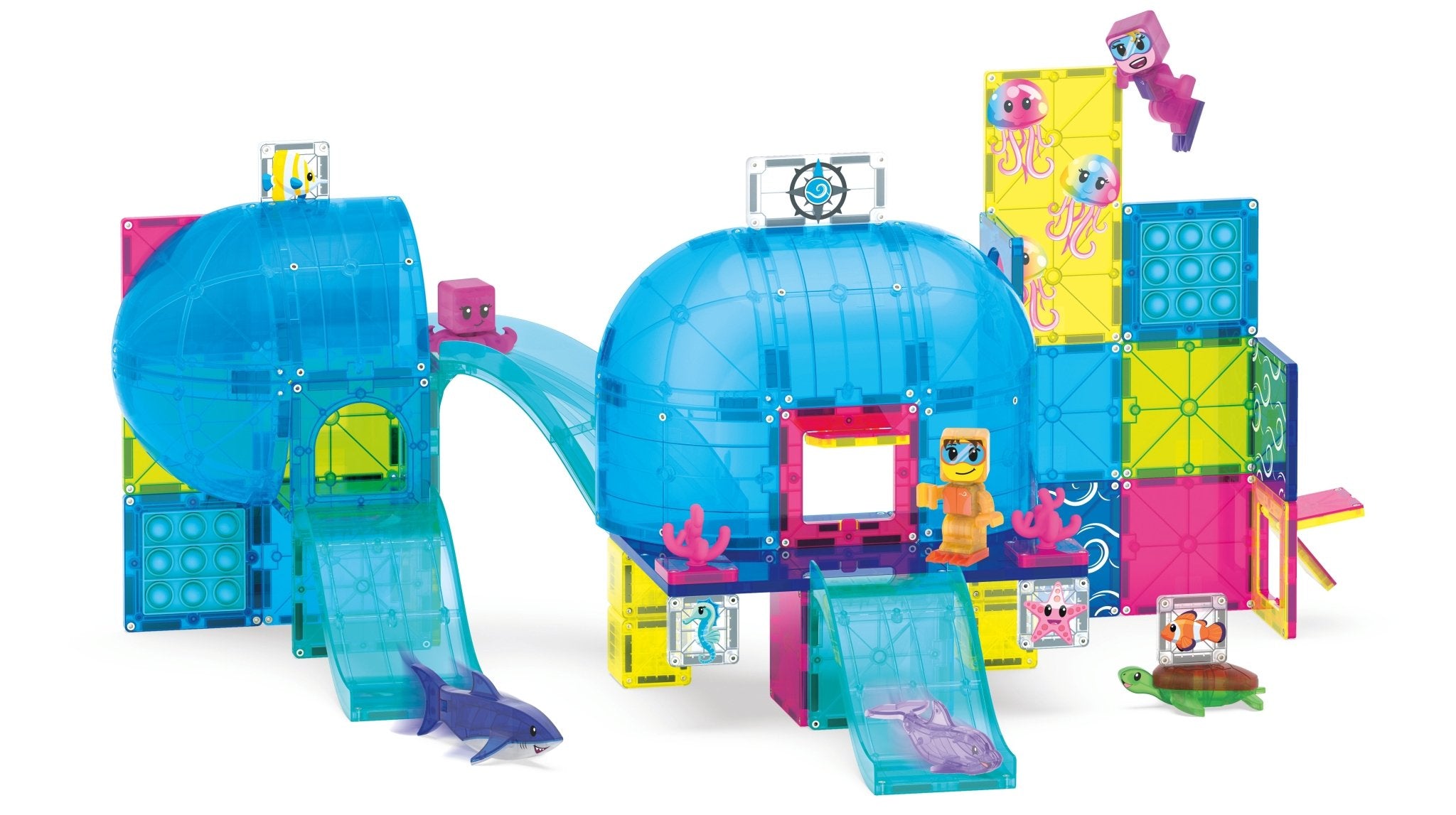 The Original MAGNA-TILES® Undersea Adventure 58-Piece — Set - Image 5