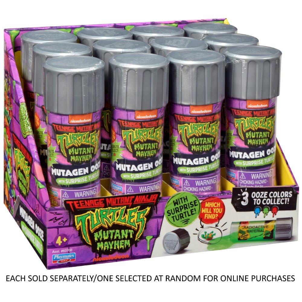 Teenage Mutant Ninja Turtles Movie Basic Ooze Cannister Assorted A — Figure
