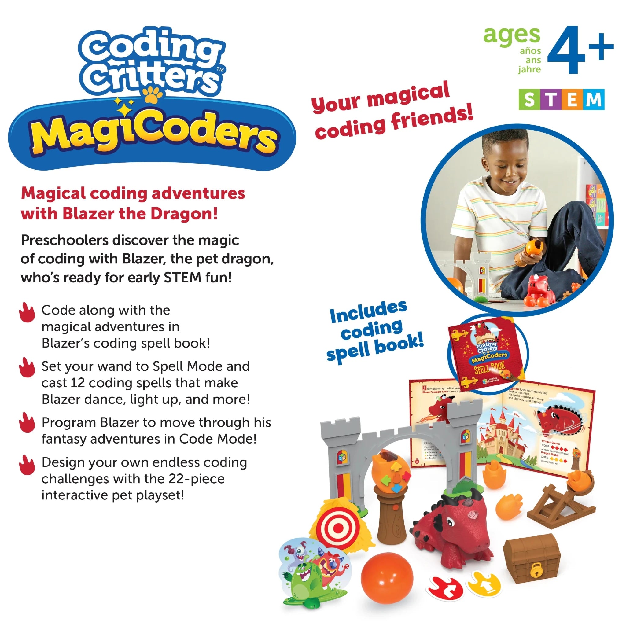 Learning Resources Coding Critters® MagiCoders: Blazer the Dragon — Book - Image 7
