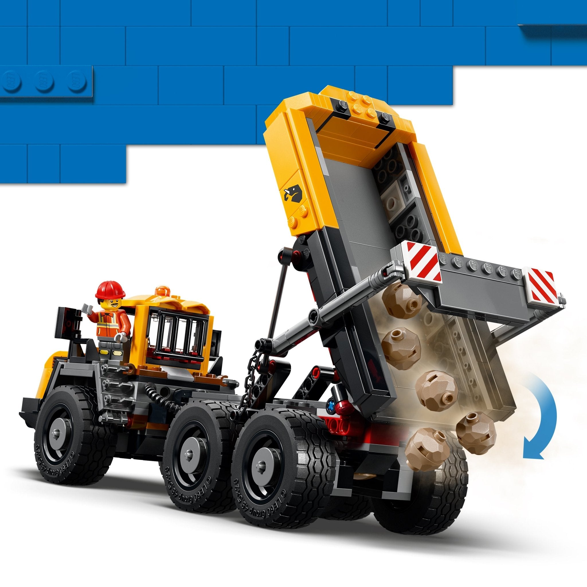 LEGO® City Dump Truck & Front End Loader 60494 — Toy - Image 6