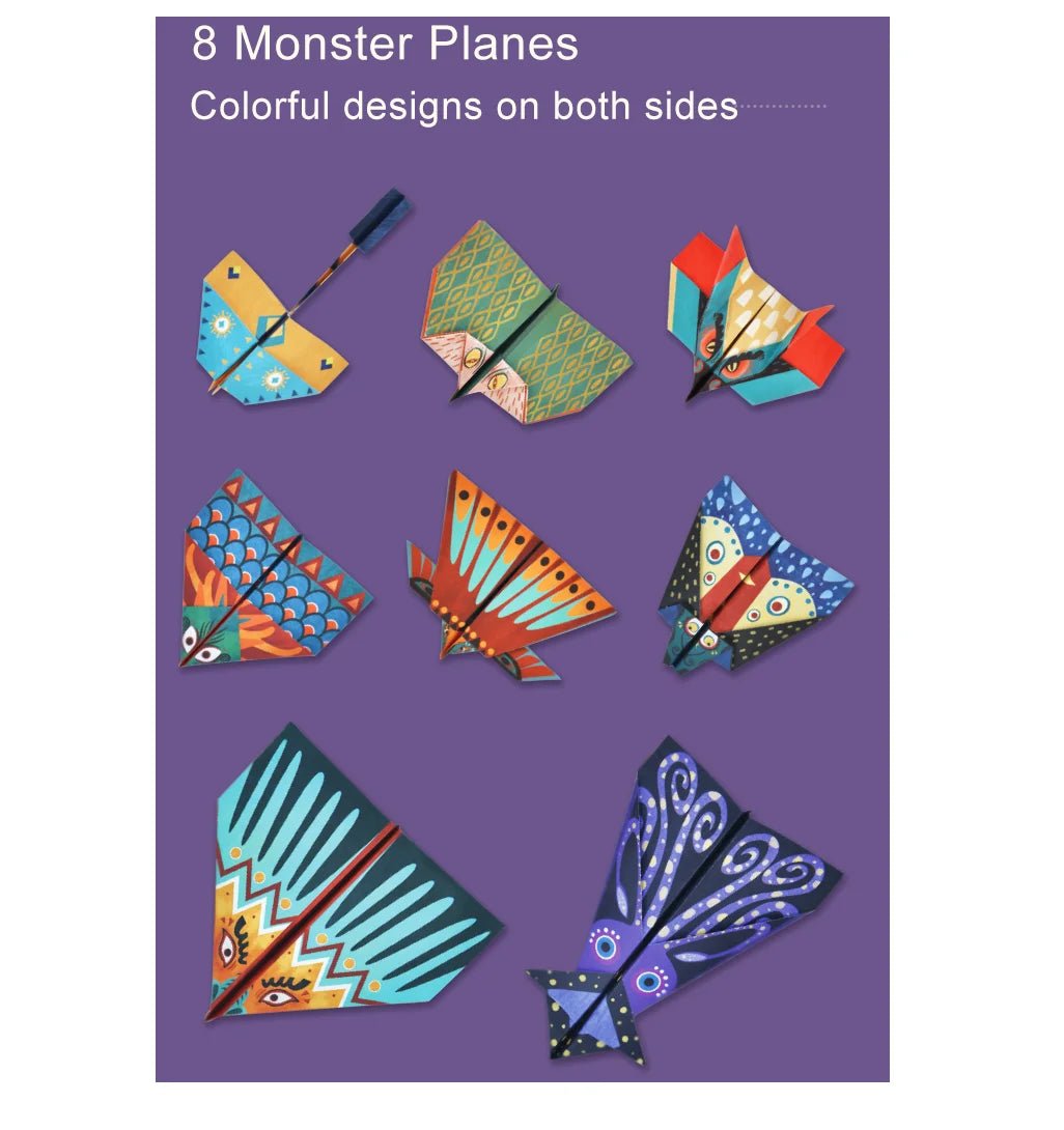 Mideer Origami Kit for Kids - Creative Planes — Art - Image 2