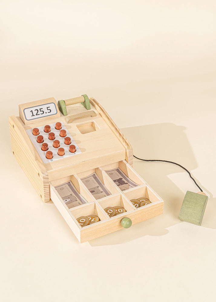 Coco Village Wooden Cash Register — Set - Image 16