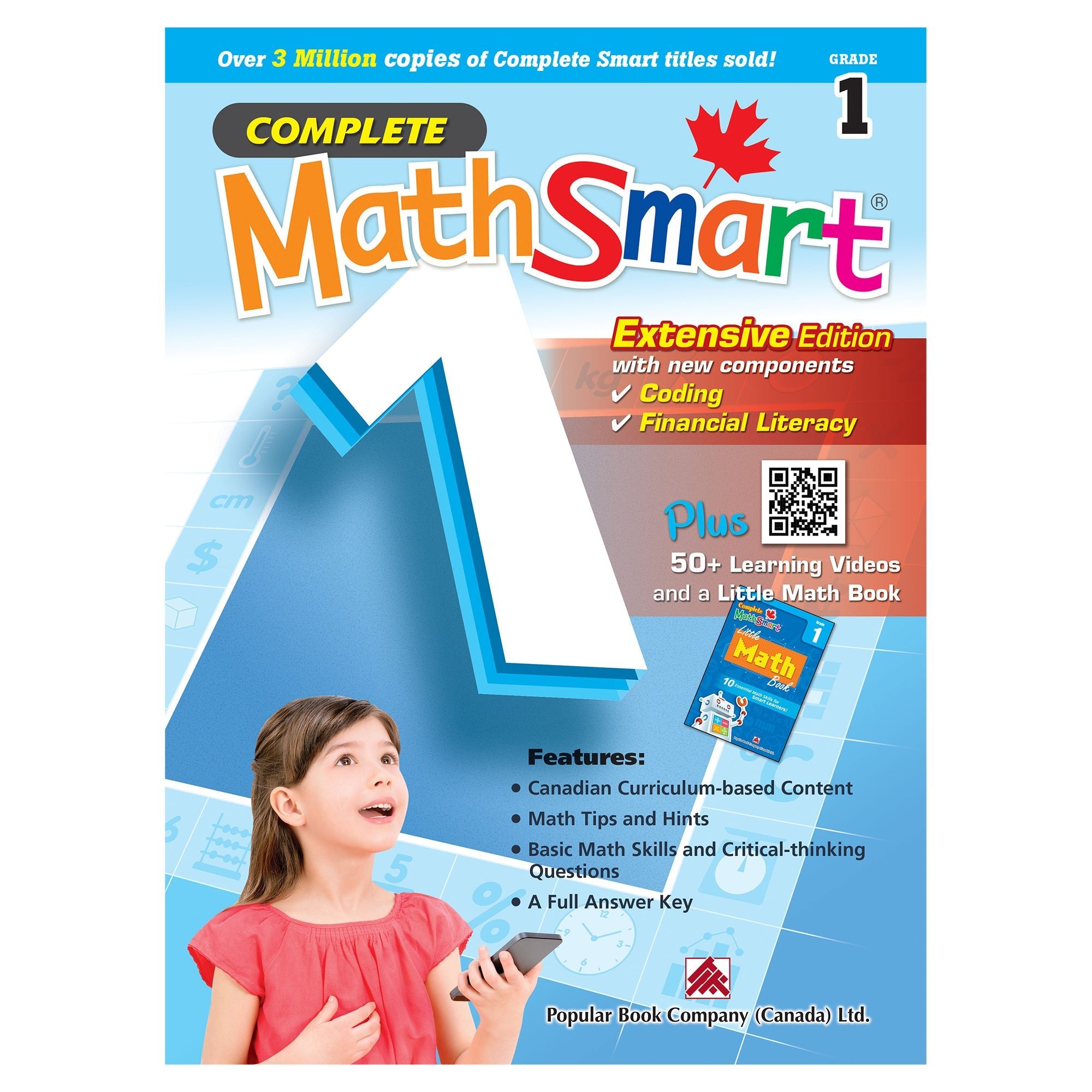 Complete MathSmart: Grade 1 (Extensive Edition) — Book
