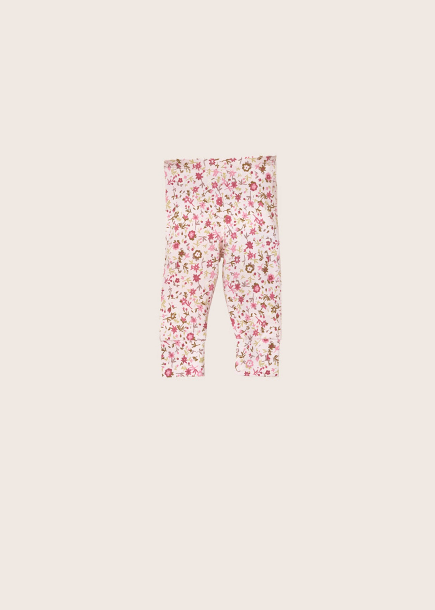rise little earthling Cuffed Legging BGHKB07 - Hazel Flower / 9-12m — Catalog Product - Image 2