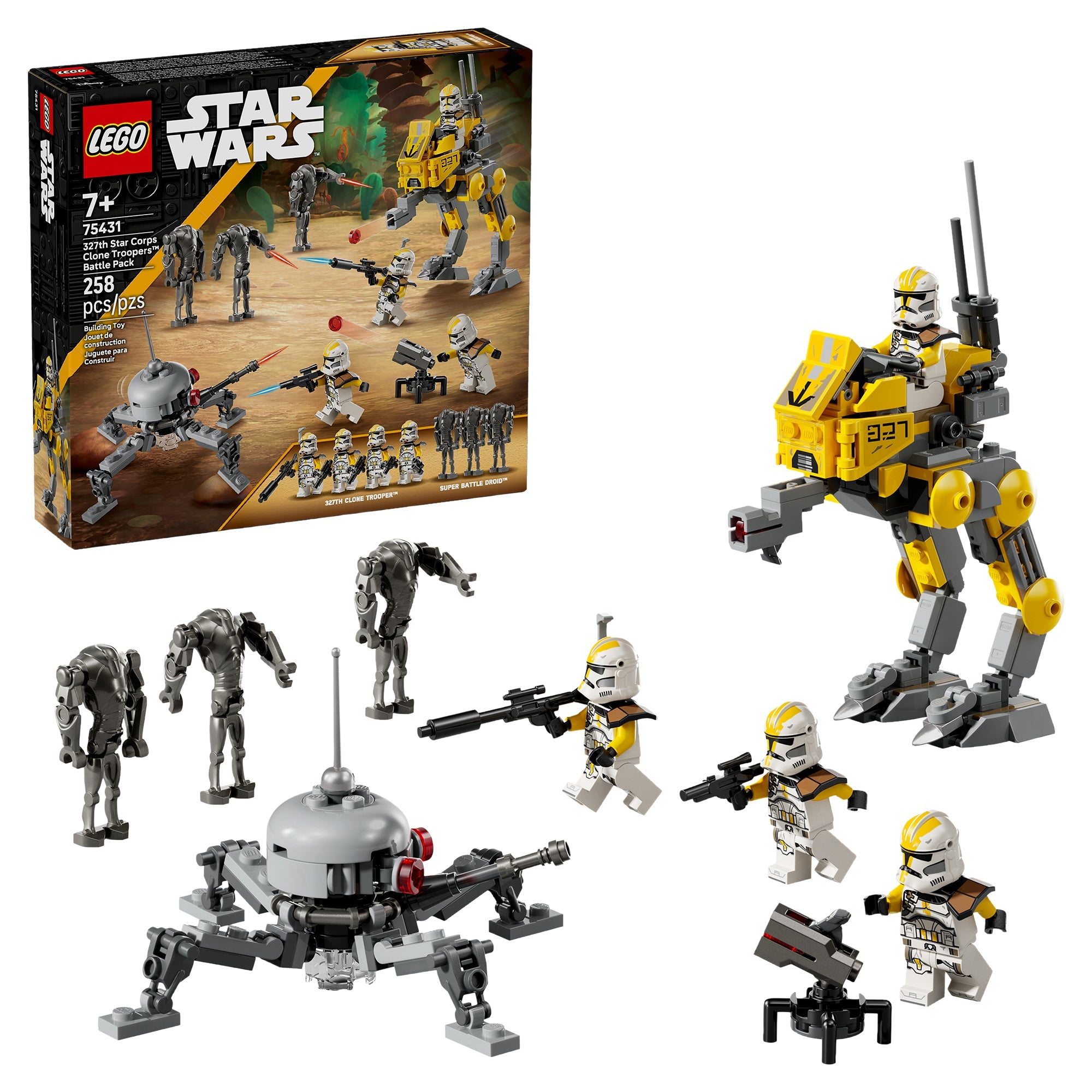 LEGO® 327th Star Corps Clone TroopersTM Battle Pack — Set