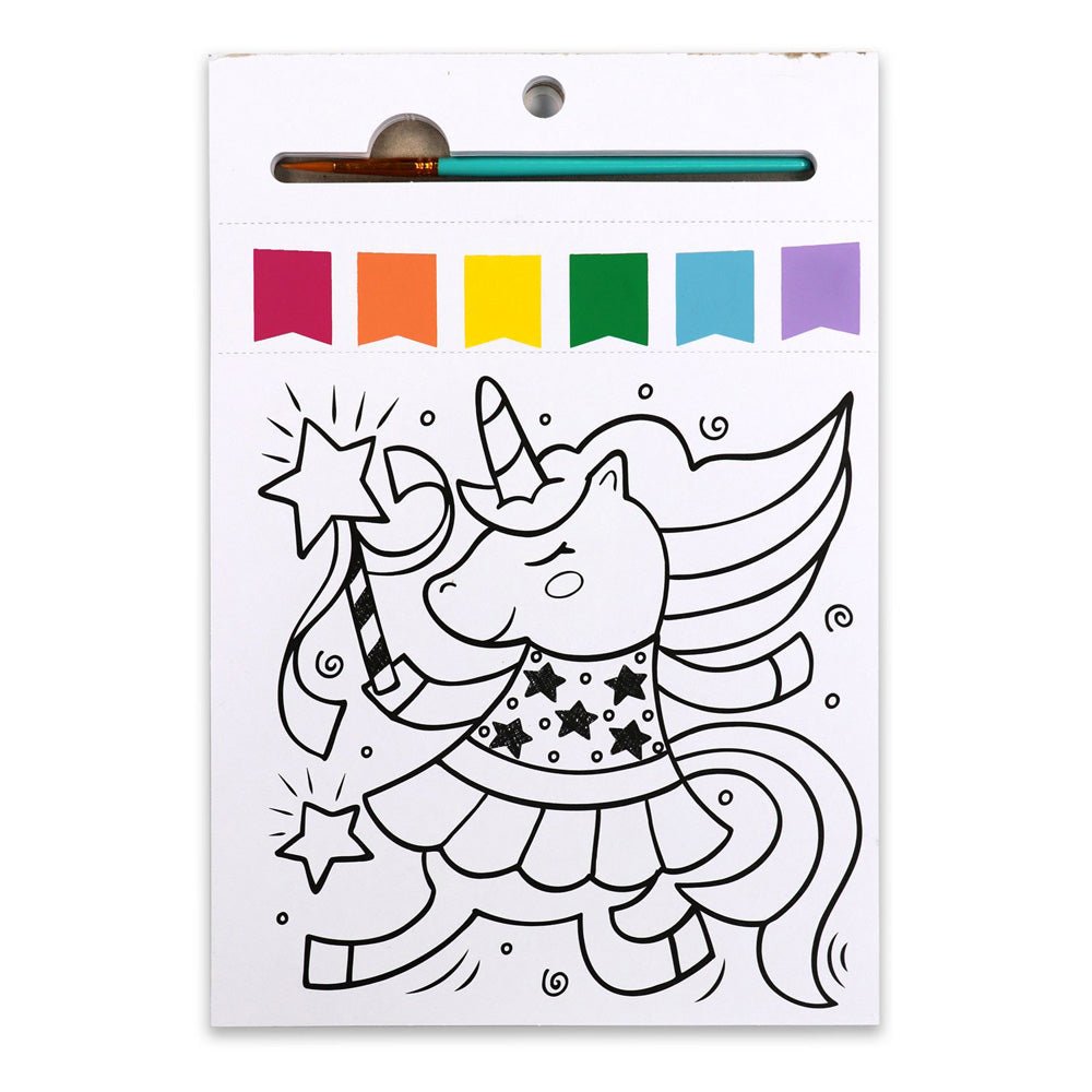 Bright Stripes Paint Pages: Magical Creatures — Art - Image 7