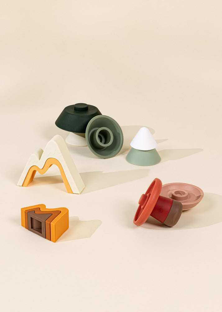 Coco Village Silicone Stackable Forest Set (16 pcs) - Image 12