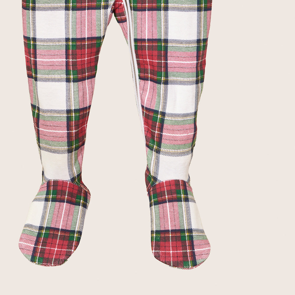 rise little earthling Holiday Sleeper BUHSL00 - Dark Red / 12-18m — Diaper - Image 10