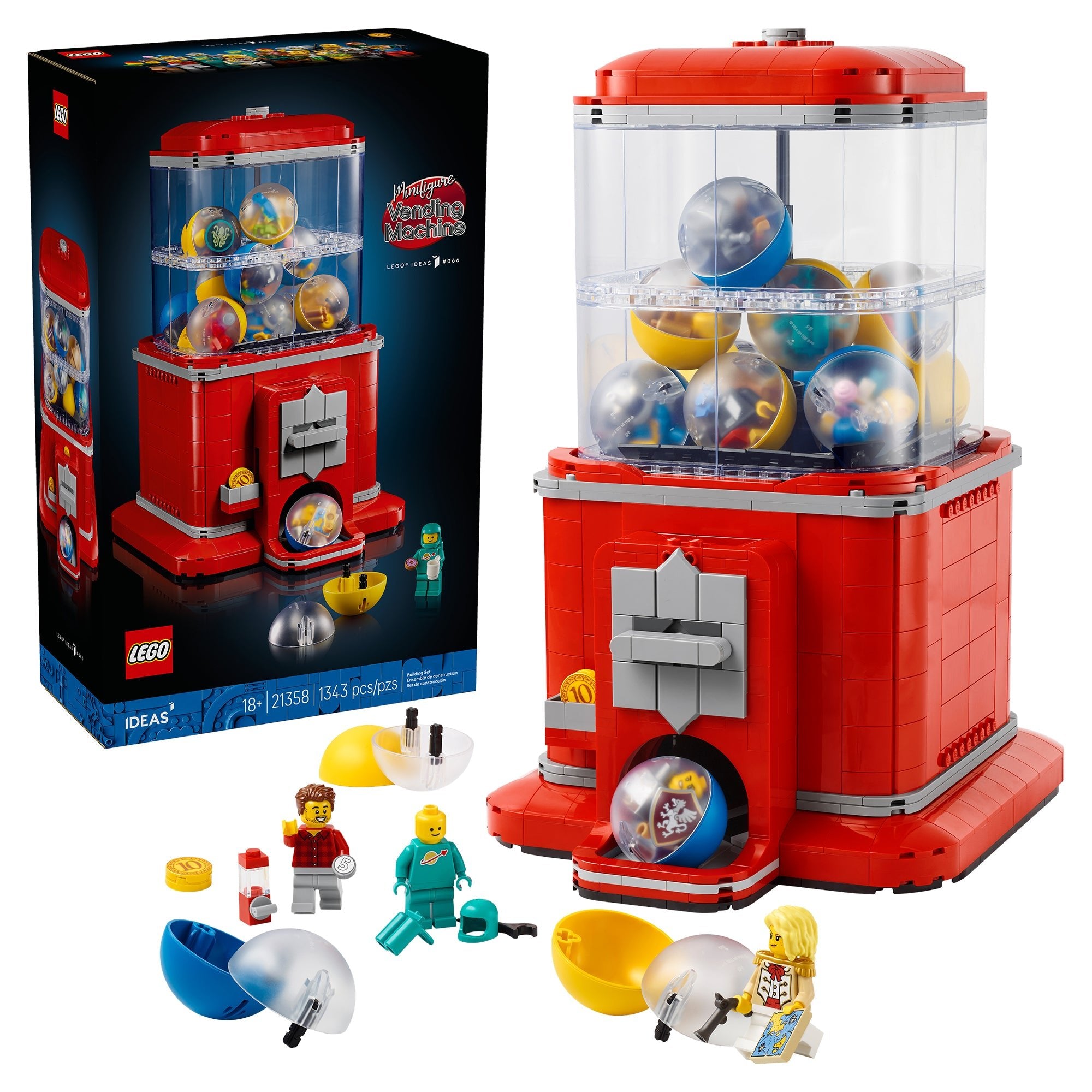 LEGO® Ideas Minifigure Vending Machine 21358 — Gift