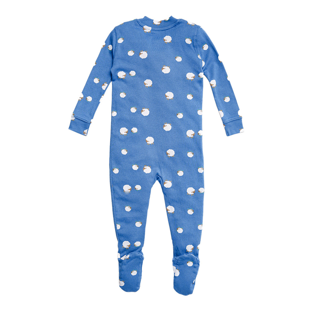 Ms.Rachel Sleeper MRF24SL01 - Blue Sheep / 12-18m — Diaper - Image 17