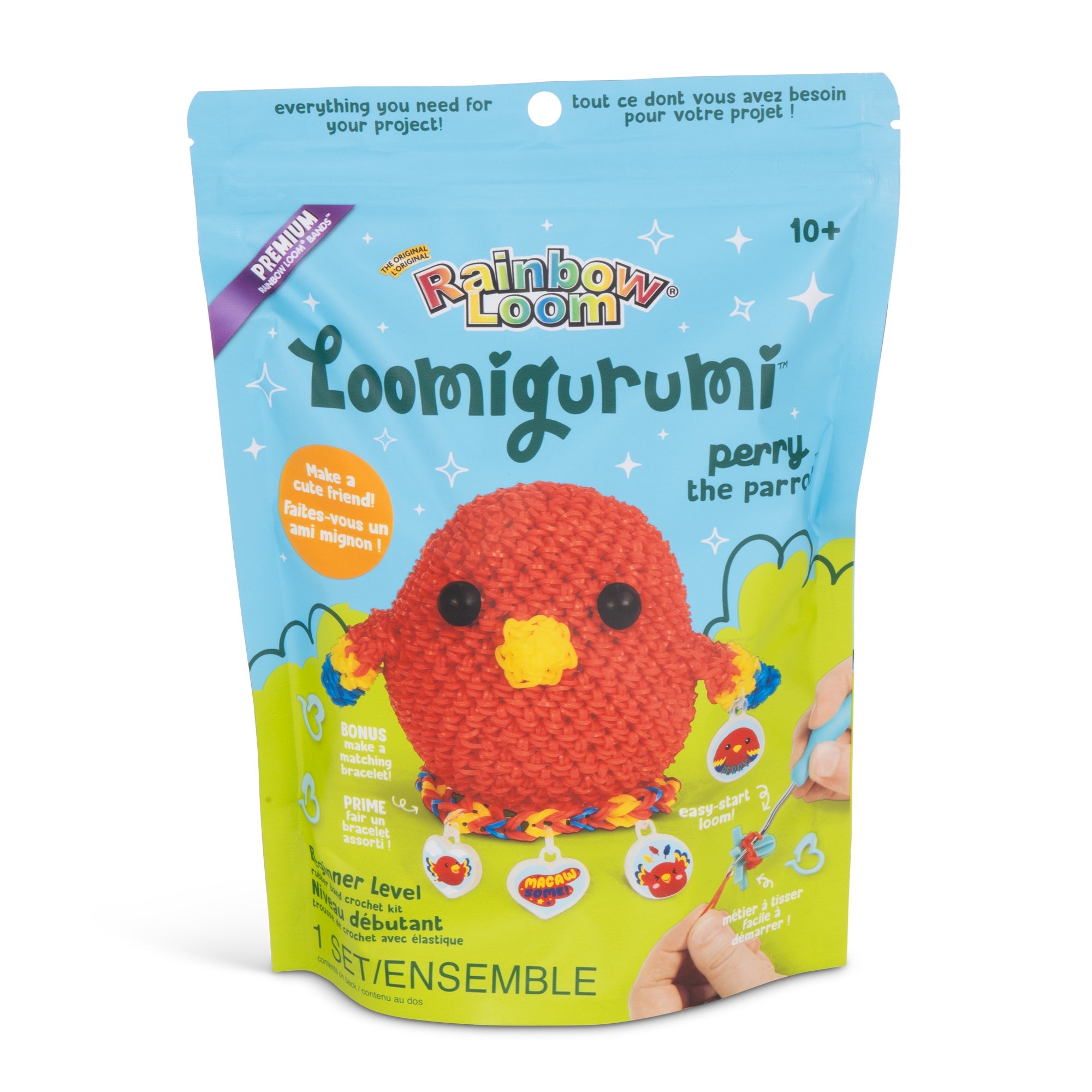 Rainbow Loom - Loomigurumi Crochet Kit - Parrot — Art