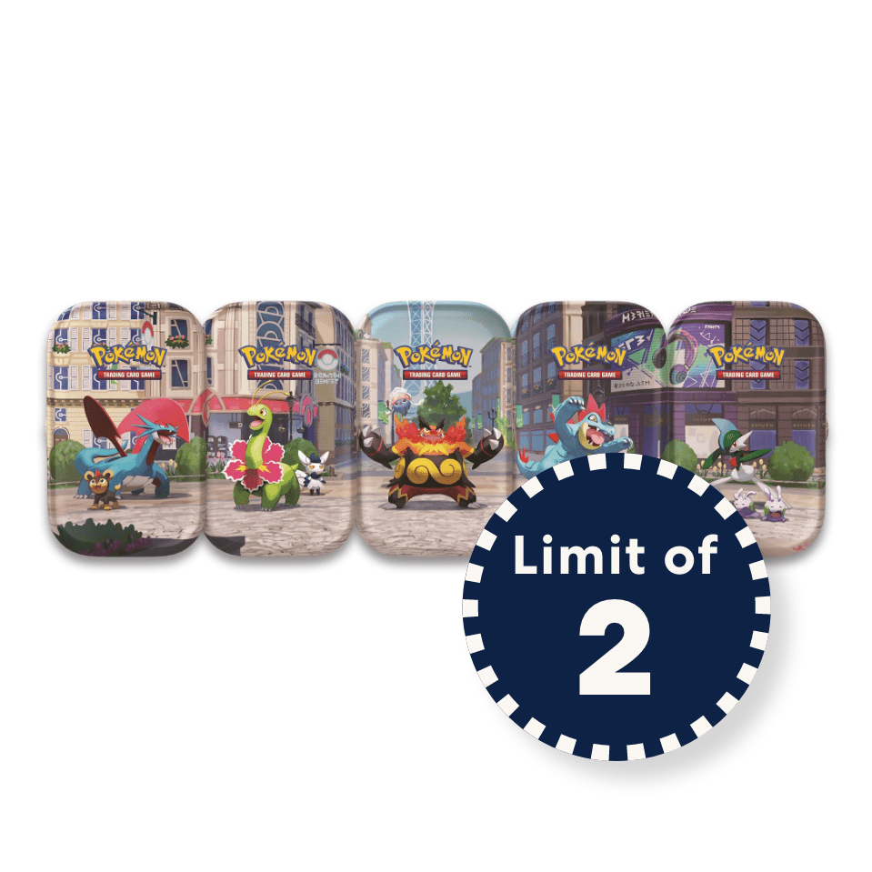 Pokemon Pokémon Lumiose City Mini Tin I Limit 2 per customer — Sticker