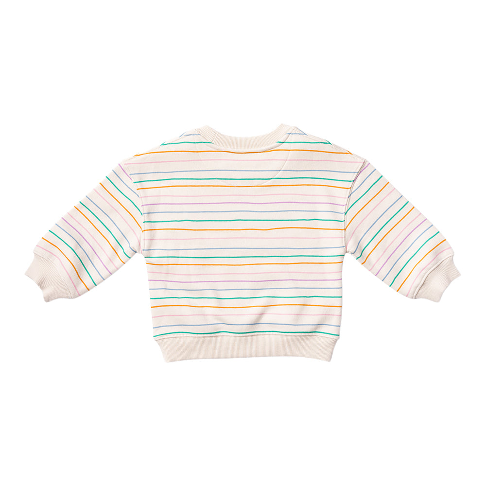 Ms.Rachel Sweatshirt - Blue Stripe / 18-24m - Image 5