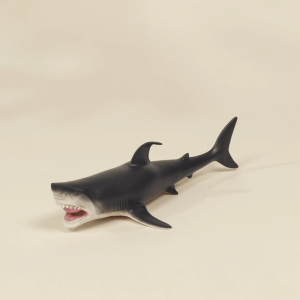Coco Village Large Sea Life Animal Play Figurine–White Shark — Figure
