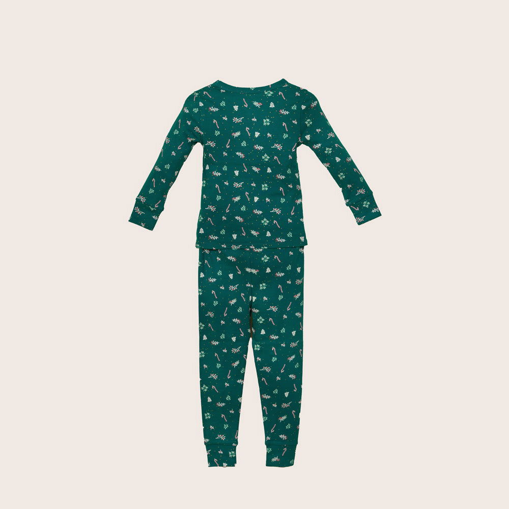 rise little earthling Holiday Sleep Set TGHSL00 - Grey Christmas Tree / 18-24m - Image 6