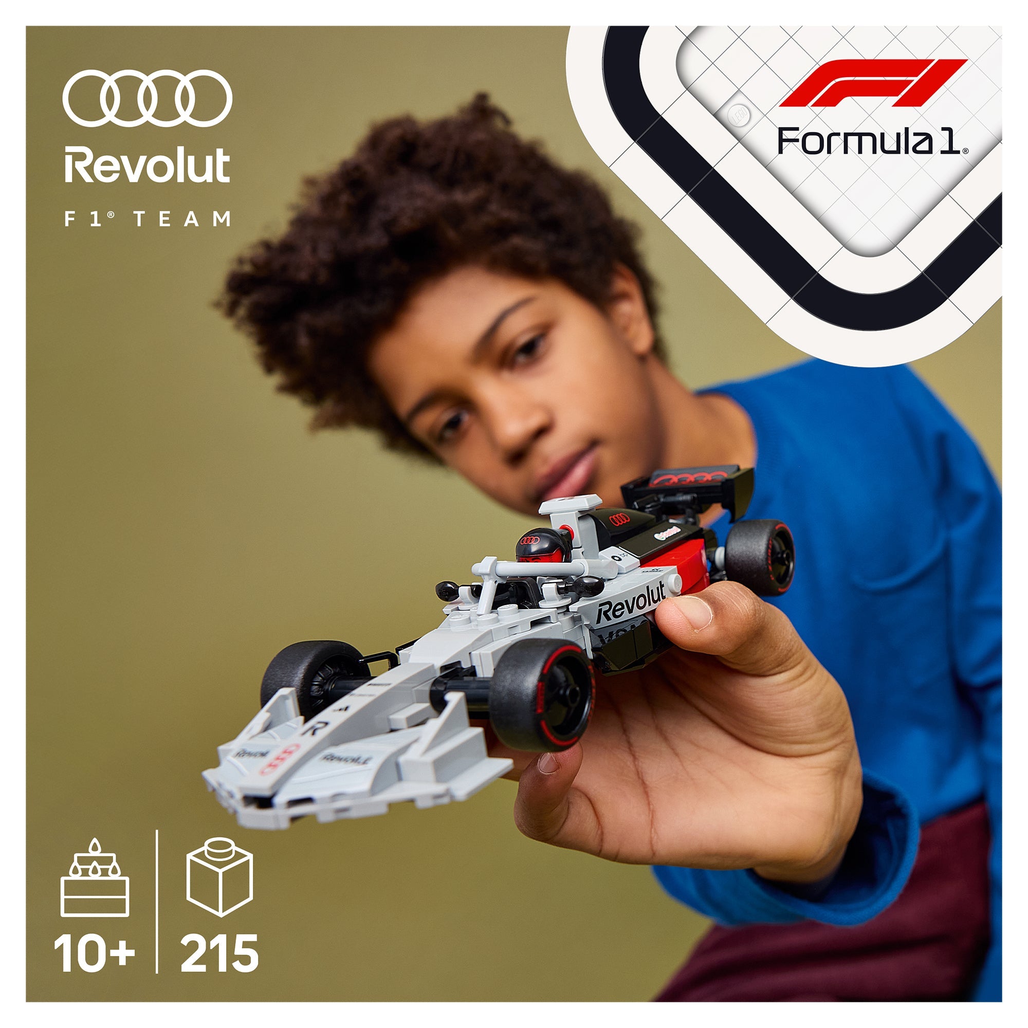 LEGO® Formula 1 LEGO® Speed Champions Audi Revolut F1 Team R26 Race Car 77259 — Can - Image 2