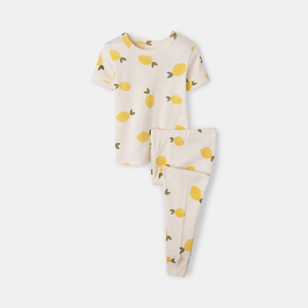 rise little earthling Short Sleeve Sleep Set - Grey Rainbow / 3y - Image 10