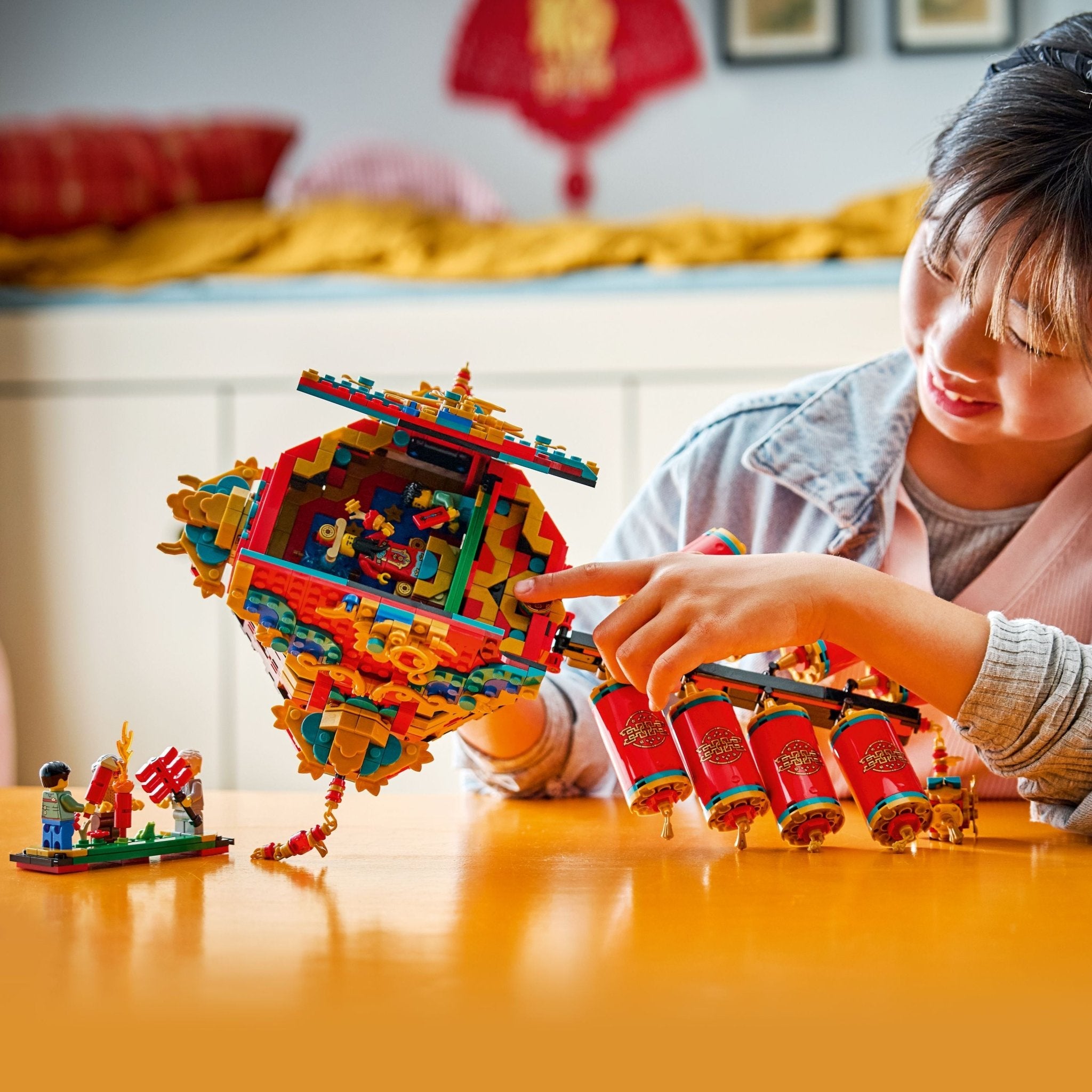 LEGO® Spring Festival Fortune Firecracker 80118 — Art - Image 3