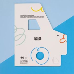 Coco Village Car Shaped Kids Sketchbook (40 pages) — Art