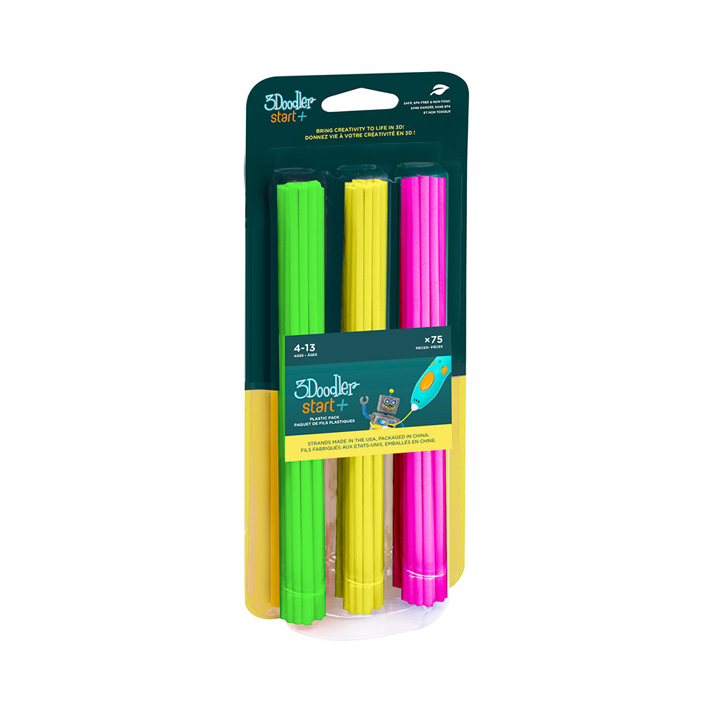3Doodler Start+ Eco-Plastic Collection - Neon Glow — Art - Image 2