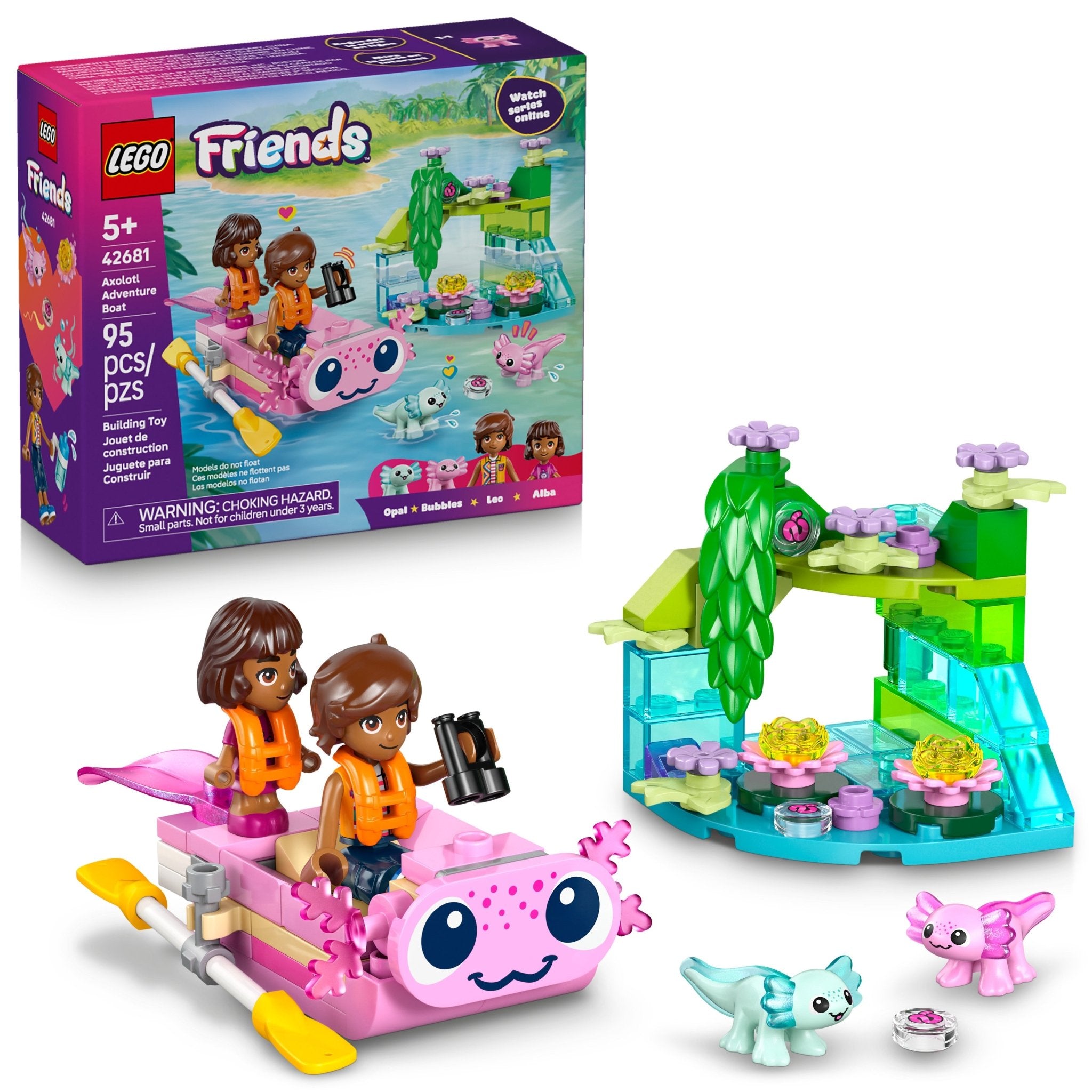 LEGO® Friends LEGO® Axolotl Adventure Boat 42681 — Toy