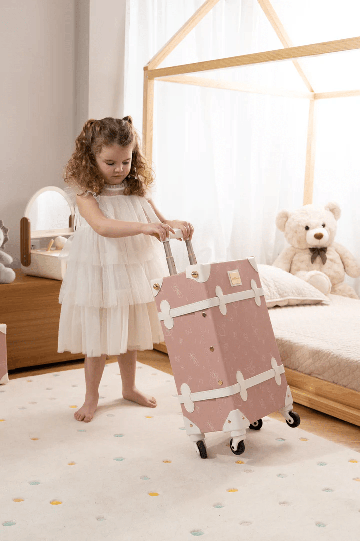 Coco Village Vegan Leather CarryOn Suitcase Ballerina — Tray - Image 2