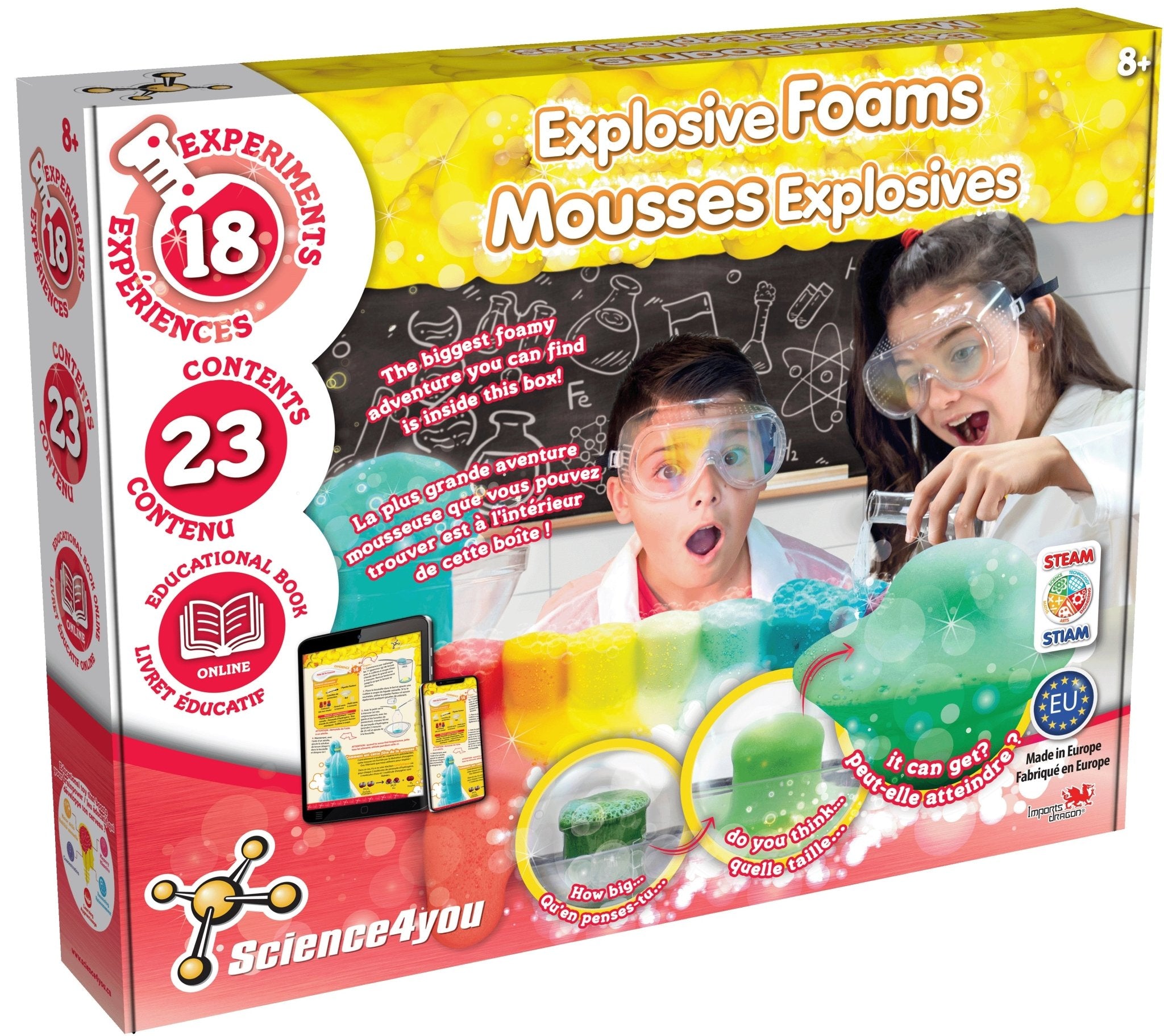 Science 4 you Science4You Explosive Foams — Book