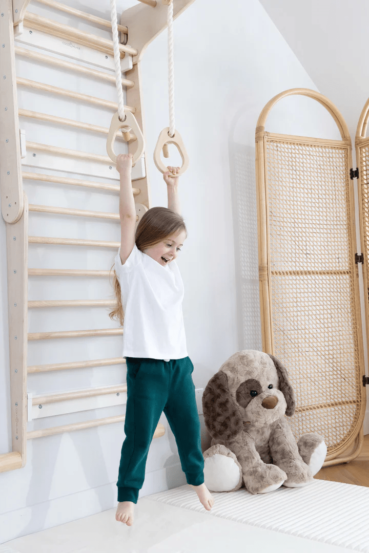 Coco Village Montessori 2-in-1 Triangle & Wall Climber — Can - Image 2